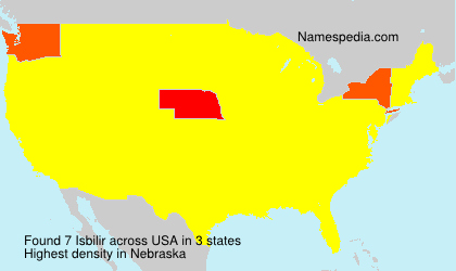 Surname Isbilir in USA