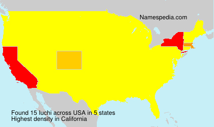 Surname Iuchi in USA