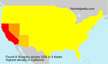 Surname Iwuajoku in USA Surname Iwuajoku in USA