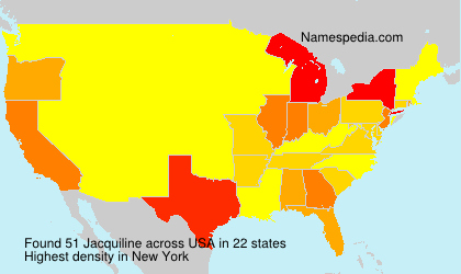 Surname Jacquiline in USA
