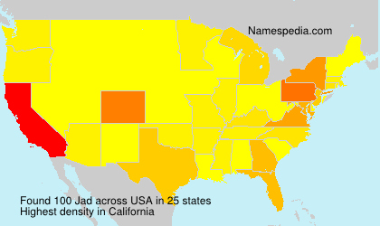 Surname Jad in USA