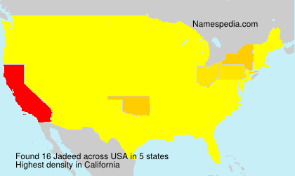 Surname Jadeed in USA Surname Jadeed in USA