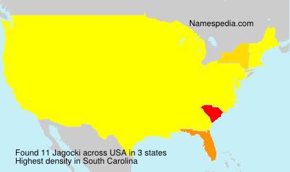 Surname Jagocki in USA Surname Jagocki in USA