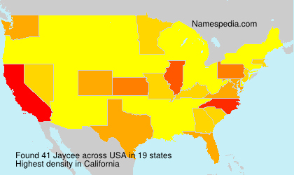 Surname Jaycee in USA