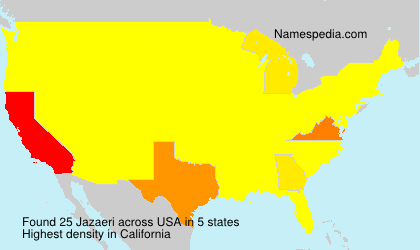 Surname Jazaeri in USA