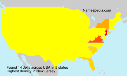 Surname Jelis in USA Surname Jelis in USA