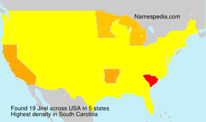 Surname Jirel in USA