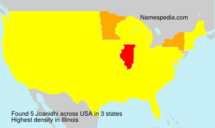 Surname Joanidhi in USA