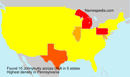 Surname Johnykutty in USA Surname Johnykutty in USA