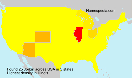 Surname Jorbin in USA Surname Jorbin in USA
