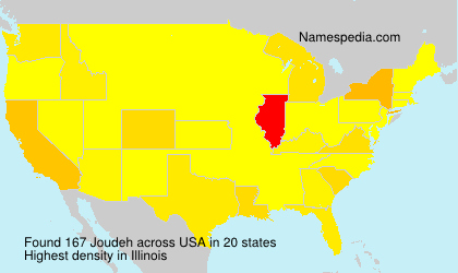 Surname Joudeh in USA Surname Joudeh in USA