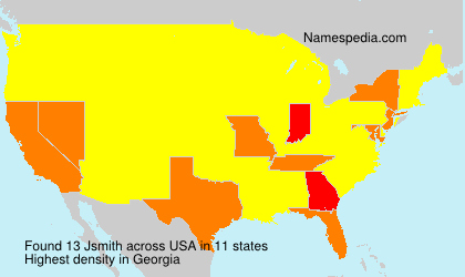Surname Jsmith in USA