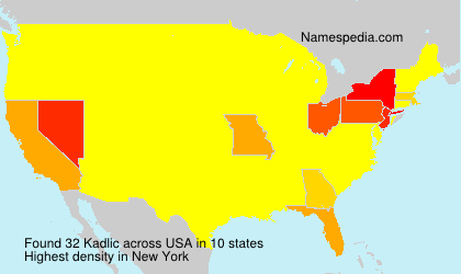 Surname Kadlic in USA Surname Kadlic in USA