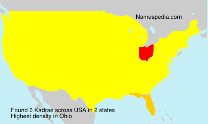 Surname Kadras in USA Surname Kadras in USA