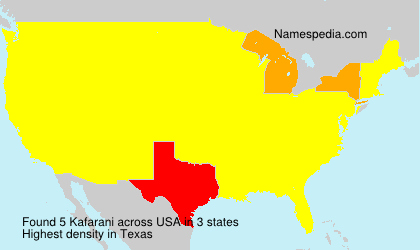 Surname Kafarani in USA Surname Kafarani in USA