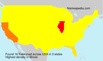 Surname Kakkanad in USA Surname Kakkanad in USA