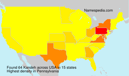 Surname Kandeh in USA