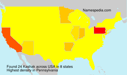 Surname Kashak in USA Surname Kashak in USA