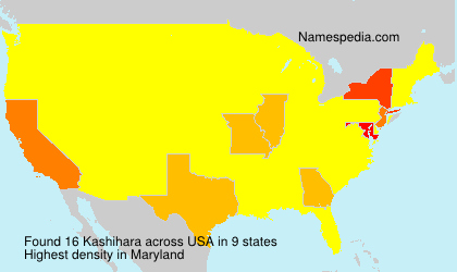 Surname Kashihara in USA Surname Kashihara in USA