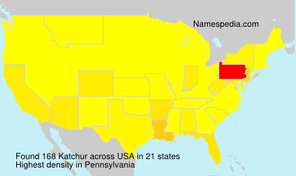 Surname Katchur in USA Surname Katchur in USA