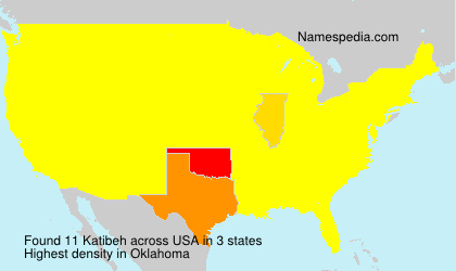 Surname Katibeh in USA Surname Katibeh in USA