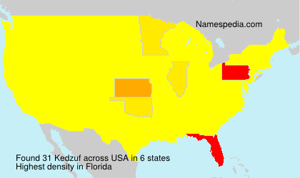 Surname Kedzuf in USA Surname Kedzuf in USA