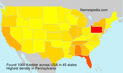 Surname Keebler in USA Surname Keebler in USA