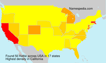 Surname Keltie in USA