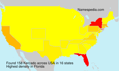 Surname Kercado in USA