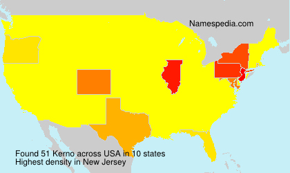 Surname Kerno in USA