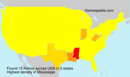 Surname Ketnor in USA