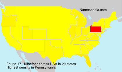 Surname Kilhefner in USA Surname Kilhefner in USA