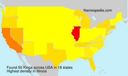 Surname Kinga in USA