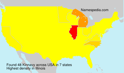 Surname Kinnavy in USA