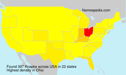 Surname Knapke in USA Surname Knapke in USA
