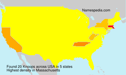 Surname Knoops in USA