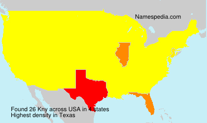 Surname Kny in USA