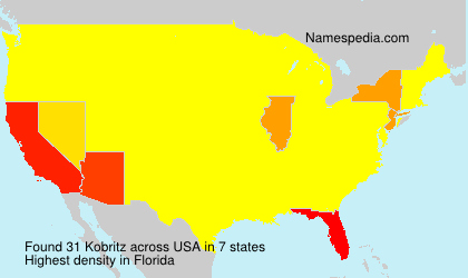 Surname Kobritz in USA