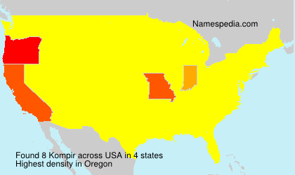 Surname Kompir in USA