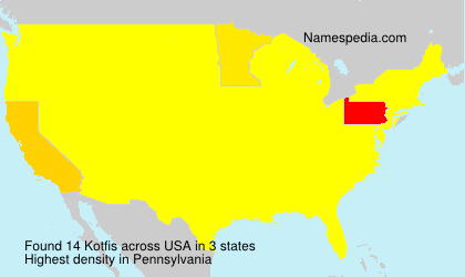 Surname Kotfis in USA