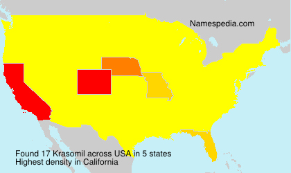 Surname Krasomil in USA Surname Krasomil in USA
