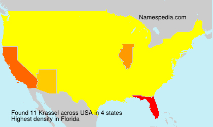 Surname Krassel in USA