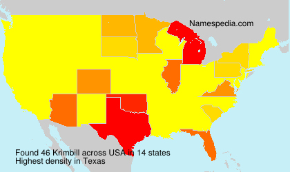 Surname Krimbill in USA Surname Krimbill in USA