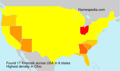 Surname Kristosik in USA Surname Kristosik in USA