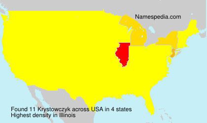 Surname Krystowczyk in USA