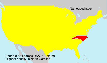 Surname Ktul in USA Surname Ktul in USA
