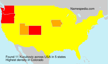 Surname Kucukovic in USA