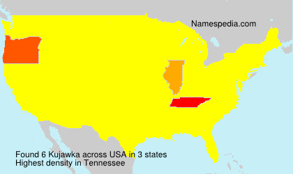 Surname Kujawka in USA