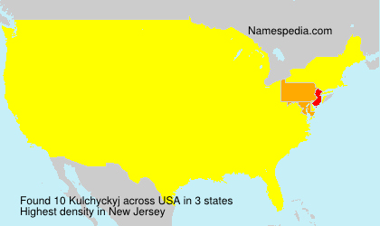 Surname Kulchyckyj in USA Surname Kulchyckyj in USA