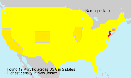 Surname Kurylko in USA